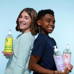 Dr. Natural 3-in-1 Tear-Free Baby Plus Kids Soap, Citrus, 16 oz - Plant-Based Baby Shampoo and Body Wash - Sulfate and Paraben-Free - Hypoallergenic for Sensitive Skin - Infused with Essential Oils