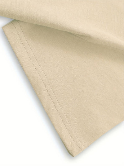 Chipeler Toddler Short Sleeve Shirts Boys Girls Cotton Beige Cute Silly Goose Tops Kids Daily Wear Clothes 2T