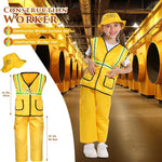 14Pcs Toddler Dress up Clothes,Boys Dress up Costumes for Play,Kids Dress up Set with Firefighter,Construction Worker,Chef,Police Costume,Toddler Boy Toys Christmas Birthday Gifts for 3-6 Years Old