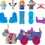 Fisher-Price Little People Toddler Toys Disney Frozen Arendelle Adventures Playset, Anna Elsa Olaf & Kristoff Figures, Kids Ages 18+ Months (Amazon Exclusive)