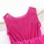 JerrisApparel Girls Princess Costume Dress Pageants Party Fancy Dress (Pink With Accessories, 3T)