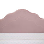 Delta Children Upholstered Twin Bed, Rose Pink