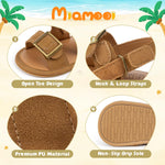 Miamooi Infant Baby Boys Girls Summer Beach Sandals Non Slip Soft Rubber Sole Toddler Outdoor Closed-Toe First Walker Shoes