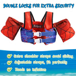 Toddler Floaties Kids Swim Vest for 22-66 Pounds Boys & Girls, Baby Swim Float Vest for Pool with Shoulder Harness Arm Wings, for Kids 2 3 4 5 6 7 Years Old Baby