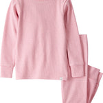 little planet by carter's Girl 2-piece Pajamas made with Organic Cotton, Pink Stripe, 3T