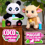 FurReal Coco The Tumbling Panda, 10.5 Inch Interactive Panda Toy, for Boys and Girls, Ages 4 and Up
