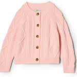 Amazon Essentials x Sofia Grainge Unisex Toddlers and Babies' Fisherman Cardigan Sweater