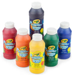 Crayola Washable Finger Paints (6ct), Toddler Paint Set, Nontoxic Finger Paint for Kids, Arts & Crafts Supplies for Toddlers, Easter Basket Stuffer & Gifts [Amazon Exclusive]