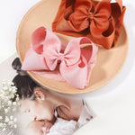doboi Baby Girl Headbands Set - 20pcs Hair Bows and Nylon Headbands, Big Bows for Infant, Newborn, and Toddler Girls
