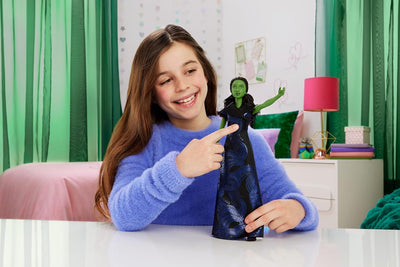 Mattel Universal Pictures’ Wicked: for Good Singing Elphaba Fashion Doll with Removable Outfit, Inspired by The Movie, Sings “for Good” in English