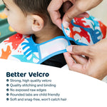 Tiny Twinkle Mess Proof Baby Bib - Waterproof Baby Apron - Machine Washable - PVC, BPA, & Phthalate Free - Great Travel Bib for Baby Eating - Baby Food Bibs (Cinnamon, Large 2-4 Years)