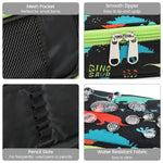 Cambond Pencil Case for Boys - Cute Pencil Case for Kids Large Capacity Pencil Pouch for School, Pencil Cases Only, Black Dinosaur