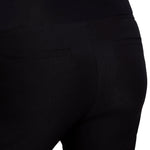 Motherhood Maternity Women's Maternity Super Stretch Secret Fit Belly Ankle Skinny Work Pant, Black, Large