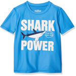 Osh Kosh Toddler Boy's Rashguard Swimwear, Shark Power, 3T