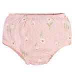 Gerber Baby Girls Cotton Dress and Diaper Cover Set, Daisies, 0-3 Months