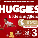 Huggies Size Newborn Diapers, Little Snugglers Baby Diapers, Size Newborn (up to 10 lbs), 31 Count, Packaging May Vary