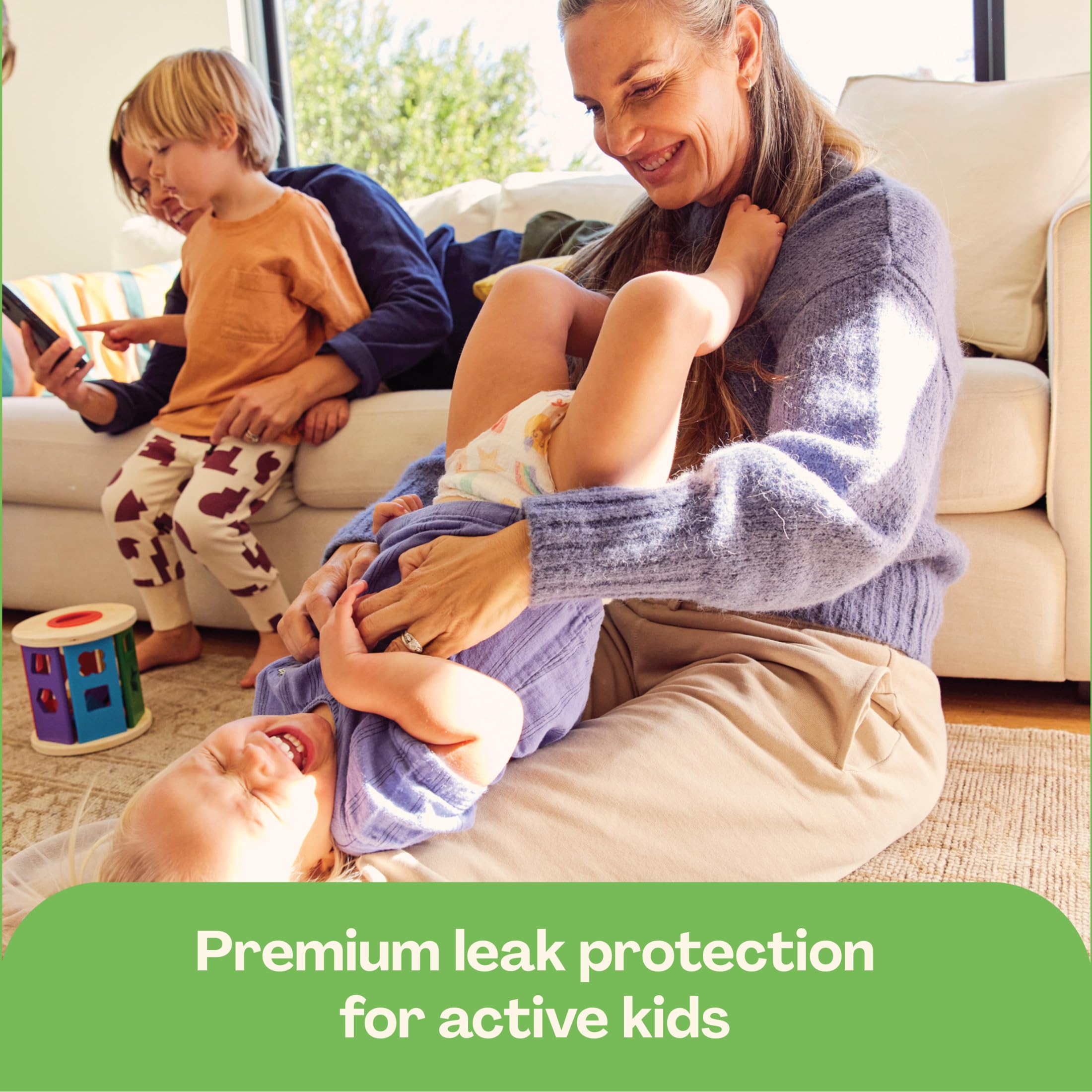 Hello Bello Premium Training Pants 2T-3T, All About Feelings Design, 24ct Jumbo Pack