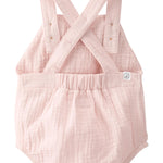 Little Planet by Carter's Baby Organic Cotton Gauze Bubble, Perfect Pink, 18M