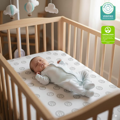 Dream On Me Fisher Price Hello Rainbow Baby Crib Mattress, Fits All Standard Full Size Cribs and Toddler Beds Only, Greenguard Gold Certified Baby Mattress, Waterproof Cover, Made in USA