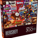 Buffalo Games - Hershey - Hershey Deluxe Collage - Large Piece Jigsaw Puzzle for Adults - Challenging Puzzle Perfect for Game Nights - Finished Size is 21.25 x 15.00