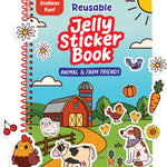 Unicorn Sticker Book - 50 Reusable Stickers for Girls - Unicorn Toys for Ages 3-5, No Mess Travel Activities, Girls Easter Basket Stuffers & Gift Ideas - Reusable Sticker Books for Toddlers 1-3 2-4