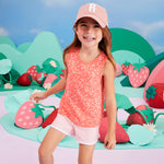 Garanimals Baby & Toddler Girl Fruit Tank Tees - Kid's Sleeveless Tank Top - Size 3-6 Months - Pink, Blue, White, Yellow - 5 Pack