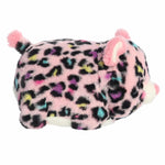 Aurora® Adorable Spudsters™ Priya Pink Leopard™ Stuffed Animal - Round Shape Makes for Comforting Cuddles - Perfect for Kids All Ages and Animal Loving Adults - 10.5 Inches