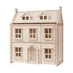 PlanToys® Victorian Wooden Dollhouse | 3-Story Large Doll House with Attic, Opening Panels & Sliding Windows | Pretend Play Dollhouse Compatible with 1:12 Scale Furniture & Wooden Dolls