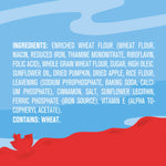 Get'ems! from Gerber Pumpkin, Apple & Cinnamon Ocean World Cookies, Kids Snack Made with Real Veggies & Fruits, Iron & Vitamin E - 4 pack