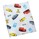 Disney Cars Rusteze Racing Team 4 Piece Toddler Bedding Set, Blue/Red/Yellow/White
