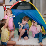Pacific Play Tents 40205 Kids Super Duper 4-Kid Dome Tent Playhouse, 58" x 58" x 46"