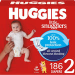 Huggies Size Newborn Diapers, Little Snugglers Baby Diapers, Size Newborn (up to 10 lbs), 31 Count, Packaging May Vary