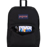 JanSport SuperBreak One Backpacks - Durable, Lightweight Bookbag with 1 Main Compartment, Front Utility Pocket with Built-in Organizer - Premium Backpack, Black