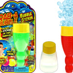 JA-RU Mini Handheld Bubble Blower with Non Toxic Bubble Solution | Touchable Bubbles for Kids | Stress Relief Fidget Toy | Bubble Party Favors for Kids (1 Pack) 1508-1A
