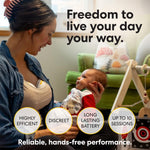 Medela Motion InBra Wearable Breast Pump, Portable Hands-Free Wireless Electric Pump, Highly efficient, Lightweight, Custom fit with Inserts, Rechargeable Battery, Discreet, Quiet, Only 3 Parts