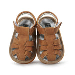 Neband Baby Girl Boy Sandals, Premium Soft Anti-Slip Sole Infant Baby Sandals 12-24Months Summer Casual Beach Shoes Bowknot Princess Dress Flats Prewalker First Walker Shoes