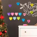 Heart Sticky Notes 3x3 in, 8 Pads, Super Cute Bright Color Strong Adhesive Post, Clean Removal, 82 Sheets/pad