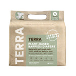 Terra Diapers Size 5: 85% Plant-Based Diapers, Ultra-Soft & Chemical-Free for Sensitive Skin, Superior Absorbency for Day or Nighttime Diapers, Designed for Toddlers 28-39 Pounds, 16 Count