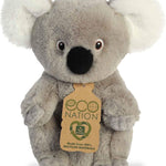 Aurora® Responsibly Made Eco Nation™ Seal Stuffed Animal - Ideal for Playtime Adventures - Perfect for Birthdays or Just Because - White 12 Inches