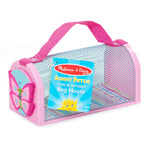 Melissa & Doug Sunny Patch Cutie Pie Butterfly Bug House Toy with Carrying Handle and Easy-Access Door