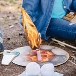 Melissa & Doug Let's Explore Campfire S’mores Set with Toy food & Kids Play Kitchen Accessories, Preschool Learning Toys for Girls & Boys 3+