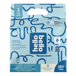 Hello Bello Extra Gentle Unscented Baby Wipes, Plant Based, Made with 99% Water and Aloe for Babies and Kids, 720 Count