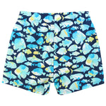 RUGGEDBUTTS Boys UPF50+ Sun Protection Animal Swim Trunks - Fish Friends, 2T