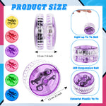 36 Pack Led Light up Yo Yo Bulk Light up Responsive Ball Colorful Beginner Yo Yo Ball for Kids Birthday Party Goodie Bag Fillers Classroom Rewards, 6 Colors