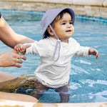 green sprouts Baby Toddler Eco Snap Swim Diaper - Lavender Octopus - 4T