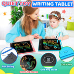 4 Pack LCD Writing Tablet for Kids, Travel Toys for Toddlers 8.5 Inch Doodle Writing Board Drawing Pad,Classroom Quiet Preschool Activities Educational Toy Gift for Toddler Boy Age 3 4 5 6