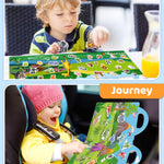 Benresive Reusable Sticker Books for Kids 2-4, Sticker Books for Toddlers 1-3 2-4, Toddler Travel Toys Activities Crafts Gifts - Animals, Dinosaurs and Insect