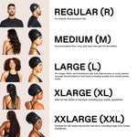 SOUL CAP - Large Swimming Cap for Long Hair - Designed for Long Hair, Dreadlocks, Weaves, Hair Extensions, Braids, Curls & Afros - Women & Men - Silicone (Black, XL)