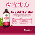 MARYRUTH'S Liquid Morning Multivitamin for Women, Men & Kids | Vitamin A C D E B6 B12 Biotin Zinc | Beauty | Vegan | Non-GMO | Gluten Free | 32 Servings