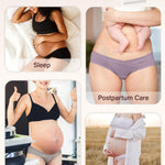 Intimate Portal Cotton Maternity Underwear Women Pregnancy Bikini Briefs Under the Bump Postpartum Panties 6 Pack Lace Delicacy M